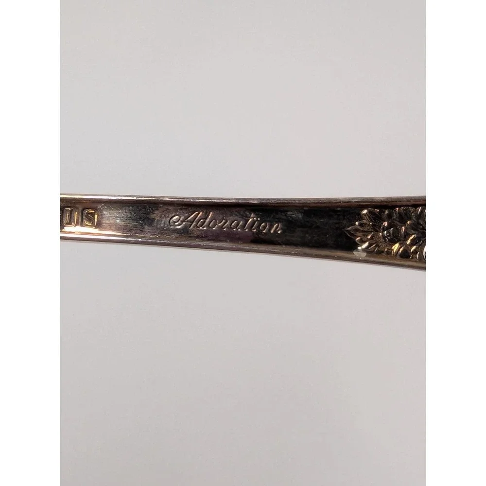 Vintage 1847 Rogers Bros Silverplate Spoon Set Engraved 